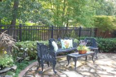 Garden Path, Focal Point, Garden, Design, Landscape, Specimen plants, Rock Waterfall, Water Feature, Waterfall, Patio, Courtyard