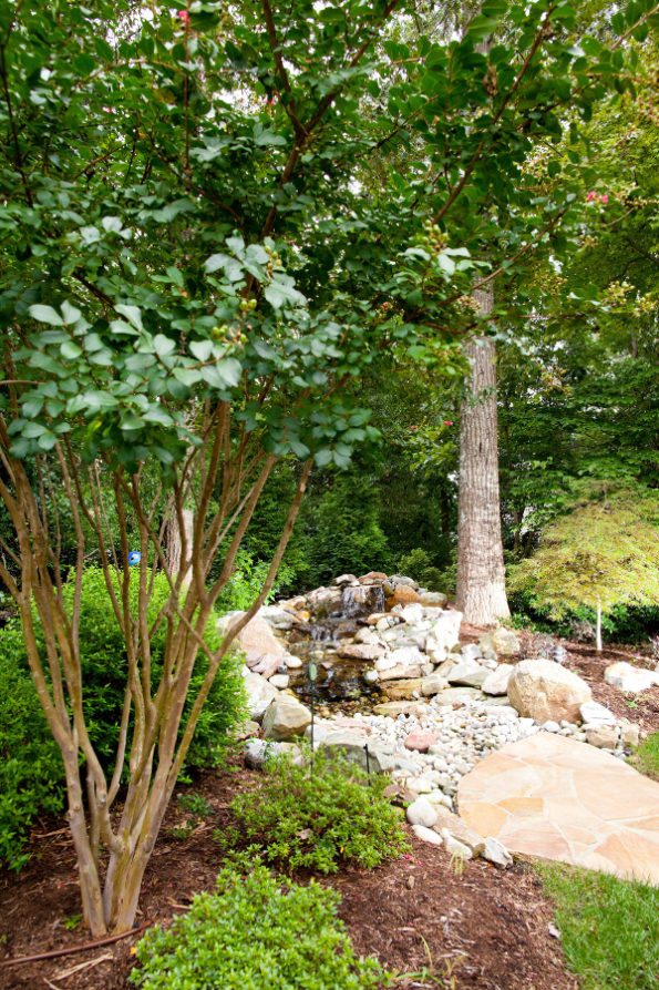 Water Springs Raleigh Landscape, Raleigh Landscaping