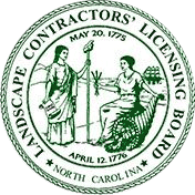 North Carolina licensed landscape contractor